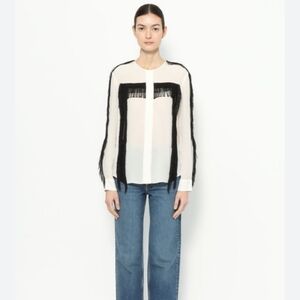 CHLOE Fringe Blouse